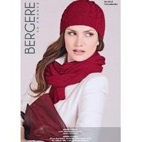 hat and scarf in bergere de france cachemire 33933