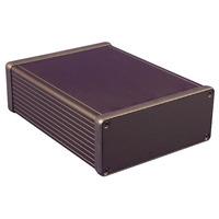 Hammond 1455Q1601BK Aluminium Instrument Enclosure 163 x 120.5 x 5...