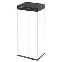 Hailo Big-Box Touch 60 Steel Coated Waste Bin 60 Litres White 0860-901
