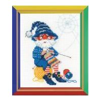 Happy Bee Cross Stitch Kits for Beginners Stitch after stitch 12.5cm x 16.9cm