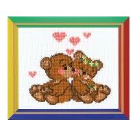 Happy Bee Cross Stitch Kits for Beginners Little imps 12.5cm x 15cm