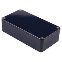 Hammond 1590BCB Aluminium \'Stomp Box\' Enclosure Blue 112 x 60 x 31mm