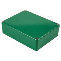 Hammond 1590BBGR Aluminium \'Stomp Box\' Enclosure Green (119 x 94 x...
