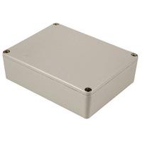 Hammond 1590BBLG Aluminium \'Stomp Box\' Enclosure Grey (119 x 94 x ...