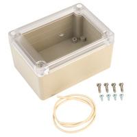 hammond rp1095c watertight abs enclosure 105 x 75 x 55 clear lid grey