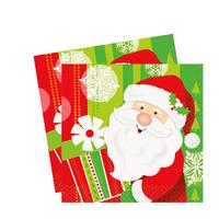 Happy Santa Beverage Paper Party Napkins