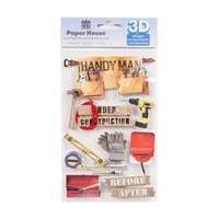 Handy Man 3D Stickers