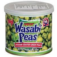 hapi snacks hot wasabi peas