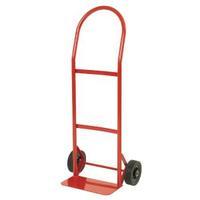 hand truck red steelpolyurethane 383511