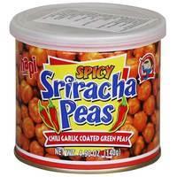 hapi snacks spicy sriracha peas