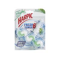 harpic fresh power white and fresh forest dew 39g