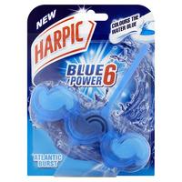 Harpic Blue Power Water Rim Toilet Block Atlantic Burst