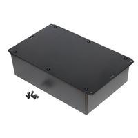 hammond 1591xxfflbk frabs enclosure flanged lid 221 x 150 x 63mm black