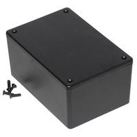 hammond 1591xxtbk frabs enclosure 123 x 83 x 59mm black