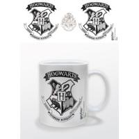 Harry Potter Black Hogwarts Crest Ceramic Mug