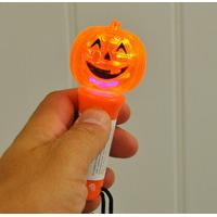 Halloween Hand Held Pumpkin Spinning Torch Light by Premier
