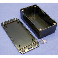 Hammond 1591CFLBK Multipurpose FRABS Enclosure Flanged Lid 120 x 6...