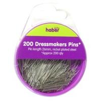 haber 200 dressmaker pins