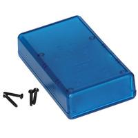 Hammond 1593QTBU Translucent Blue ABS Enclosure battery 112 x 66 x...