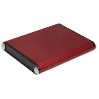 hammond 1455a802rd aluminium enclosure 80 x 70 x 12mm red