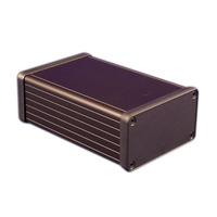 Hammond 1455K1602BK Extruded Aluminium Enclosures 162 x 78 x 43 Black