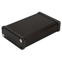 Hammond 1455J1202BK Aluminium Instrument Enclosure 122 x 78 x 27mm...