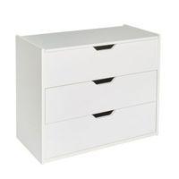 hartnett soft white bedside chest h630mm w781mm