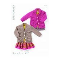 hayfield baby cardigans knitting pattern 4406 chunky