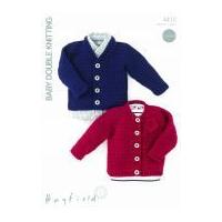 hayfield baby cardigans crochet pattern 4410 dk