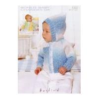 hayfield baby jackets baby changes knitting pattern 1322 dk