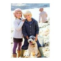 Hayfield Childrens Jackets Bonus Knitting Pattern 2332 Aran