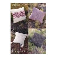 Hayfield Home Cushions Knitting Pattern 7496 Chunky