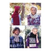 Hayfield Family Scarves & Snood Knitting Pattern 7494 Chunky