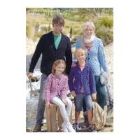 Hayfield Family Cardigans Bonus Knitting Pattern 7249 Aran