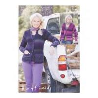 Hayfield Ladies Cardigans Colour Rich Knitting Pattern 7300 Chunky