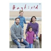 Hayfield Family Sweaters Knitting Pattern 7897 Aran