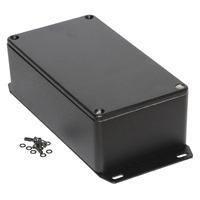 Hammond 1590WBX2FBK Watertight Diecast Enclosure Flanged Base 254x...