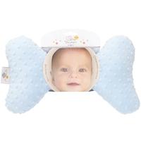 Happy Mummy Baby Elephant Ears Pillow Blue Bobble