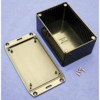 Hammond 1591TFLBK Multipurpose FRABS Enclosure Flanged Lid 120 x 8...