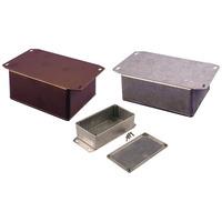 Hammond Diecast Enclosure, Flanged Base, 1590KF Natural (125 x 125...