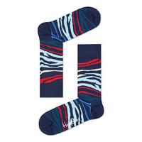 Happy Socks-Socks - Socks Multi Zebra - Black