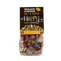 Happy People Organic Salt & Pepper Almonds (120g)