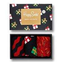 Happy Socks-Socks - Singing Christmas Giftbox - Green