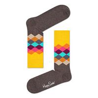 Happy Socks-Socks - Socks Faded Diamond - Brown