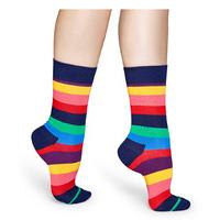 Happy Socks-Socks - Stripe Socks - Red