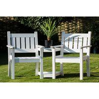 Handpicked Close To Me White Duo Seat