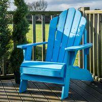 Handpicked Uncle Jacks Sky Blue Adirondack Chair