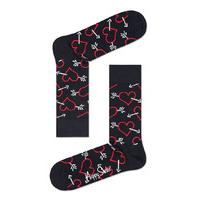 Happy Socks-Socks - Socks Arrow and Heart - Black