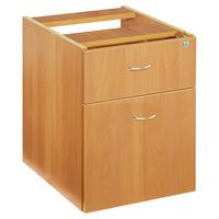 Hawk Fixed Pedestal 2 Drawers Beech