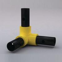 HANDRAIL 3 WAY CORNER, YELLOW - -